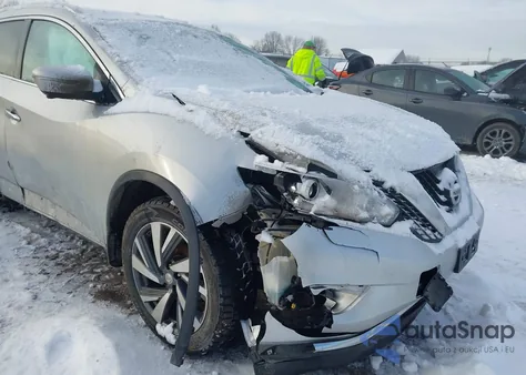 2015 Nissan Murano Platinum из США, поврежденный, VIN 5N1AZ2MH1FN206182